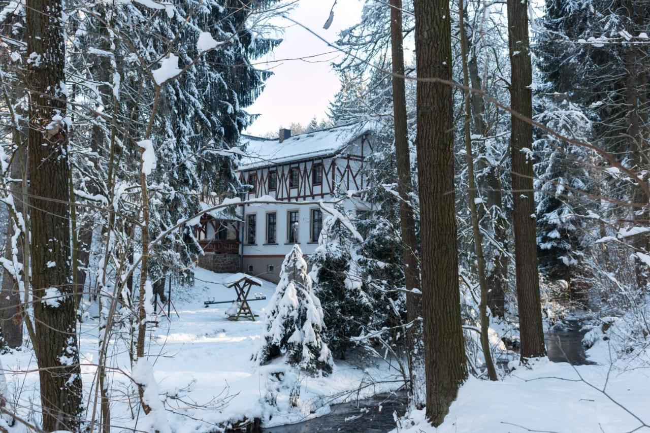 Zur Margarethenmuehle - Landgasthof Und Waldhotel Rosswein Esterno foto
